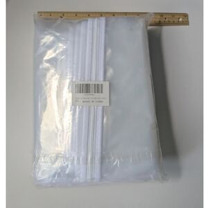 Perber All Clear Garment Bags for Coats, Jackets, Shirts 10 pack UNOPENED NWT
